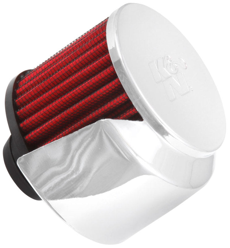 Load image into Gallery viewer, K&N 1in Flange L x 3in OD x 2.5in Height Clamp On Crankcase Vent Filter