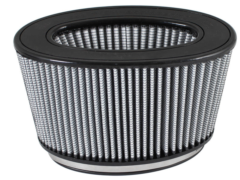 Load image into Gallery viewer, aFe Magnum FLOW Pro DRY S Air Filter 7x3in F 8-1/4x 4-1/4in B 9-1/4x5-1/4in T 5in H