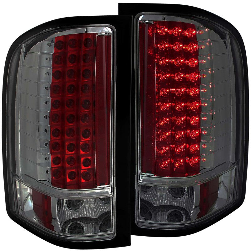 Load image into Gallery viewer, ANZO 2007-2013 Chevrolet Silverado 1500 LED Taillights Smoke