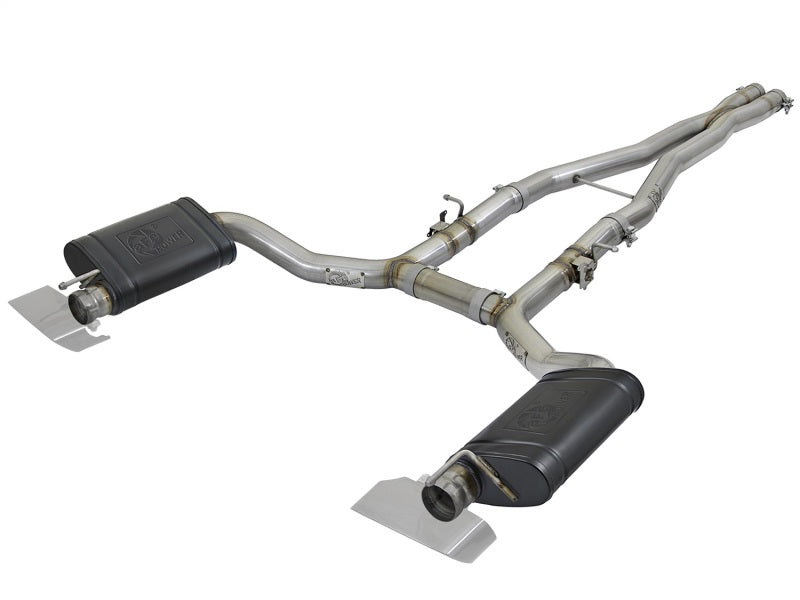 Load image into Gallery viewer, aFe POWER MACH Force-Xp 15-17 Dodge Challenger Hellcat V8-6.2L 304 SS Cat-Back Exhaust System