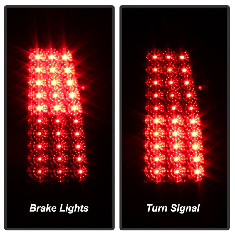 Load image into Gallery viewer, xTune Chevy Silverado 1500/2500/3500 99-02 LED Tail Lights Red Smoke ALT-ON-CS99-LED-RS