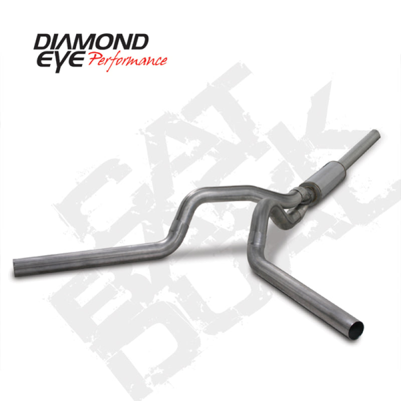 Load image into Gallery viewer, Diamond Eye KIT 4in Catback DUAL SS: 2004.5-2007.5 DODGE CUMMINS 600