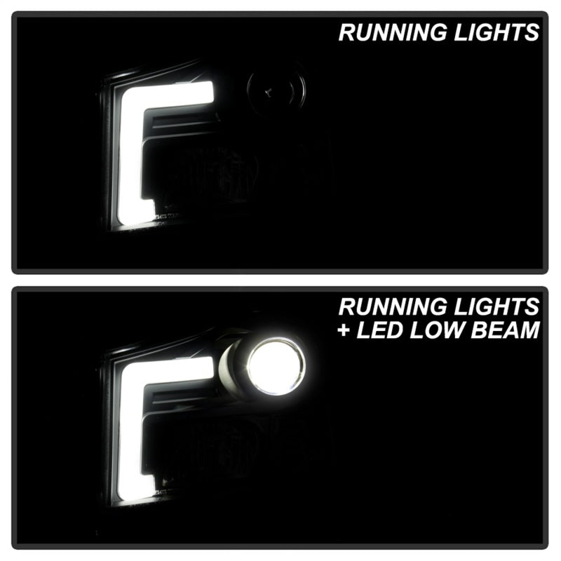 Load image into Gallery viewer, Spyder 04-15 Nissan Titan High-Power LED Module Equipped Headlights - Black (PRO-YD-NTI04PL-BK)