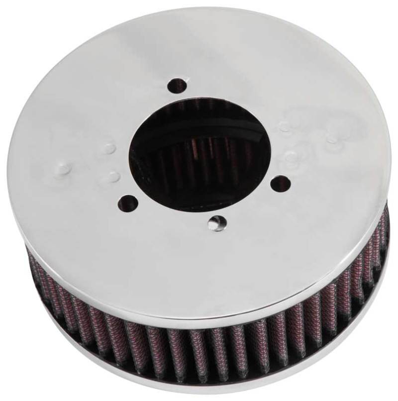 Load image into Gallery viewer, K&N 4in ID / 5.5in OD / 2in H Custom Assembly Filter designed to fit Harley-Davidson Motorcycle