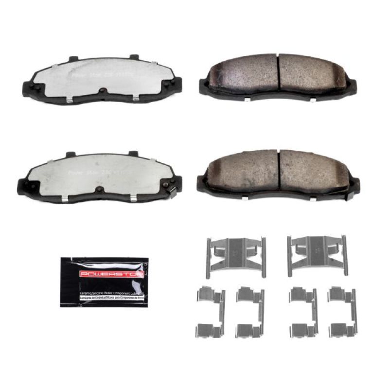 Load image into Gallery viewer, Power Stop 97-03 Ford F-150 Front Z36 Truck & Tow Brake Pads w/Hardware