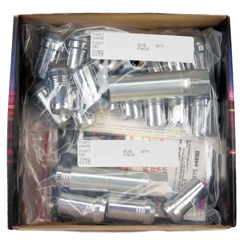 Load image into Gallery viewer, McGard SplineDrive Tuner 8 Lug Install Kit w/Locks & Tool (Cone) M14X1.5 / 22mm Hex - Chrome