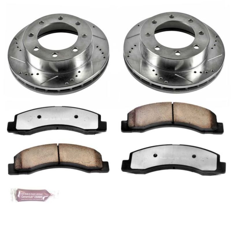 Load image into Gallery viewer, Power Stop 1999 Ford F-250 Super Duty Front Z36 Truck & Tow Brake Kit