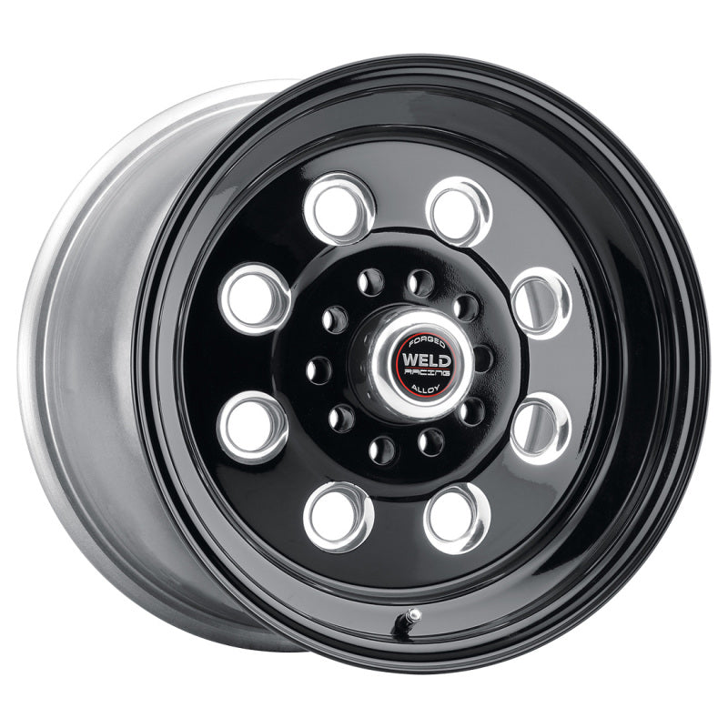 Load image into Gallery viewer, Weld Draglite 15x4 / 5x4.5 & 5x4.75 BP / 1.875in BS Black Wheel - Non-Beadlock