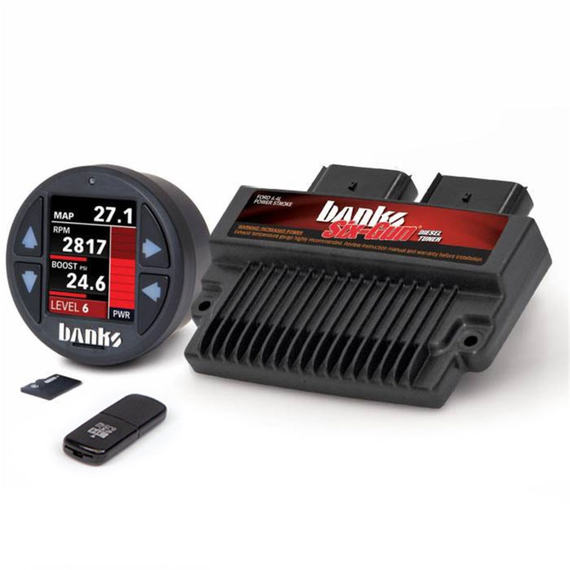 Load image into Gallery viewer, Banks Power 08-10 Ford F-250/F-350/F-450 6.4L Six-Gun Diesel Tuner w/ iDash-1.8 DataMonster