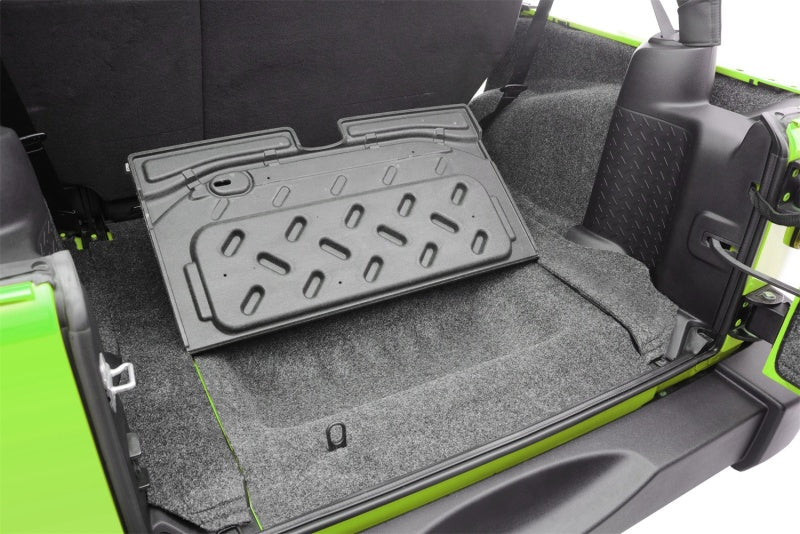Load image into Gallery viewer, BedRug 07-10 Jeep JK Unlimited 4Dr Rear 5pc Cargo Kit (Incl Tailgate & Tub Liner)