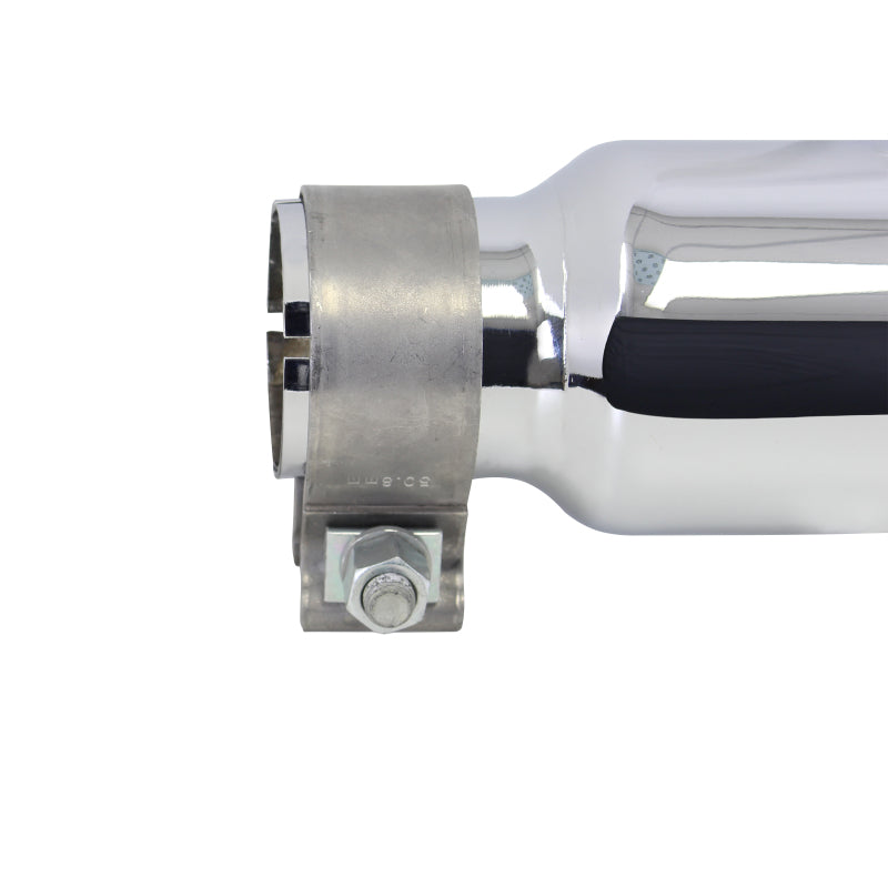 Load image into Gallery viewer, Go Rhino Exhaust Tip - Chrome - ID 2in x L 6in x OD 3in