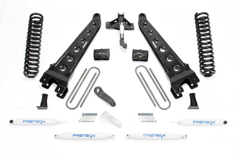 Load image into Gallery viewer, Fabtech 17-21 Ford F250/F350 4WD Gas 6in Rad Arm Sys w/Coils & Perf Shks