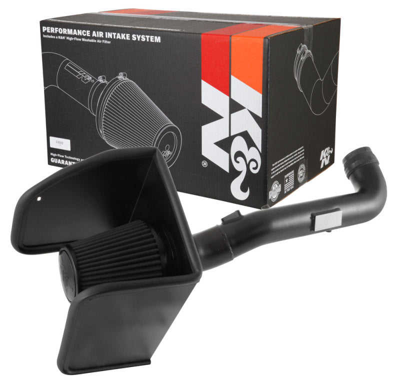 Load image into Gallery viewer, K&N 17-18 Chevrolet Colorado 3.6L V6 Black Performance Intake Kit