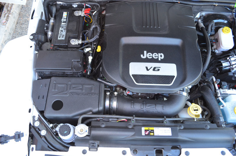 Load image into Gallery viewer, Injen 12-17 Jeep Wrangler JK 3.6L Evolution Intake (Oiled)