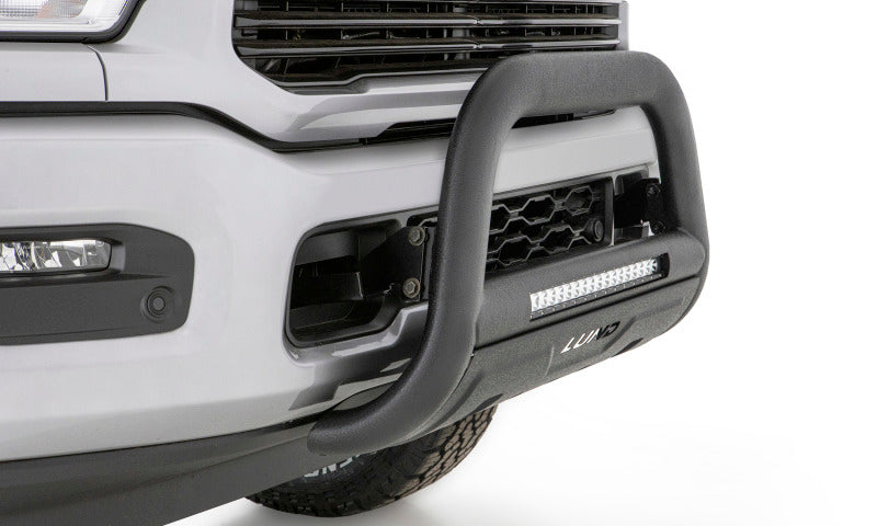 Load image into Gallery viewer, Lund 10-17 Dodge Ram 2500 Bull Bar w/Light & Wiring - Black