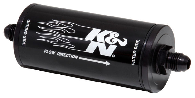 Load image into Gallery viewer, K&N 2in OD x 6in L 6AN 25 Micron In-Line Fuel/Oil Filter