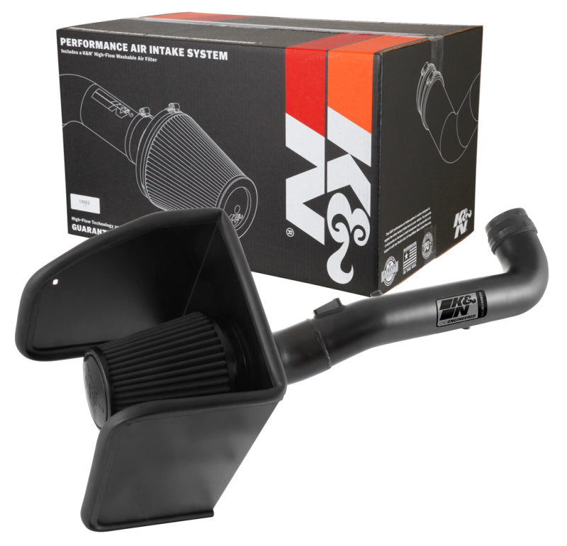 Load image into Gallery viewer, K&N 17-18 Chevrolet Colorado 3.6L V6 Black Performance Intake Kit