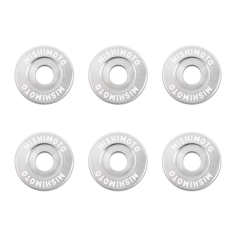 Load image into Gallery viewer, Mishimoto Small Fender Washer Kit (6pcs) - Silver