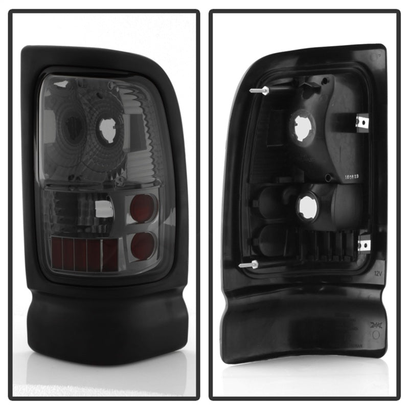 Load image into Gallery viewer, xTune Dodge Ram 1500/2500/3500 94-01 Euro Style Tail Lights Smoke ALT-ON-DRAM94-SM