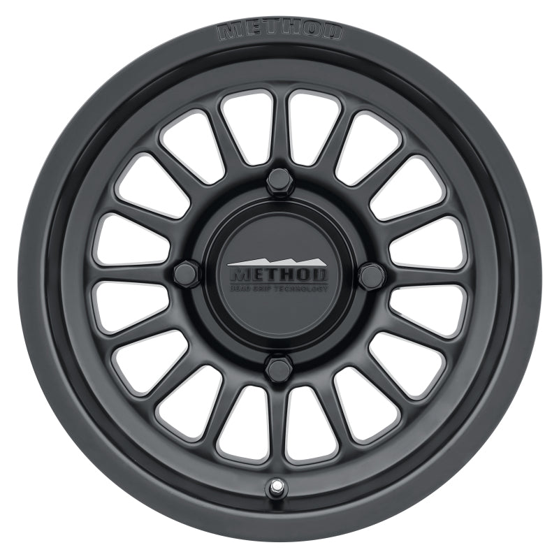 Load image into Gallery viewer, Method MR411 Bead Grip 15x10 / 6+4/25mm Offset / 4x136 / 106.25mm CB Matte Black Wheel