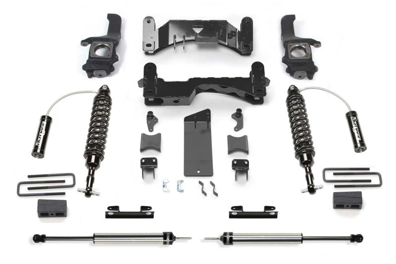 Load image into Gallery viewer, Fabtech 16-19 Toyota Tundra 4WD Trd Pro 4in Perf Sys w/Dlss 2.5 C/O Resi &Rr Dlss