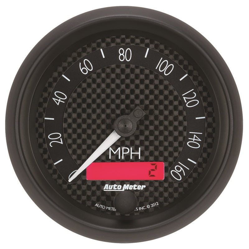 Load image into Gallery viewer, Autometer GT Series 3-3/8in In Dash 0-160 MPH Electronic Programmable Speedometer