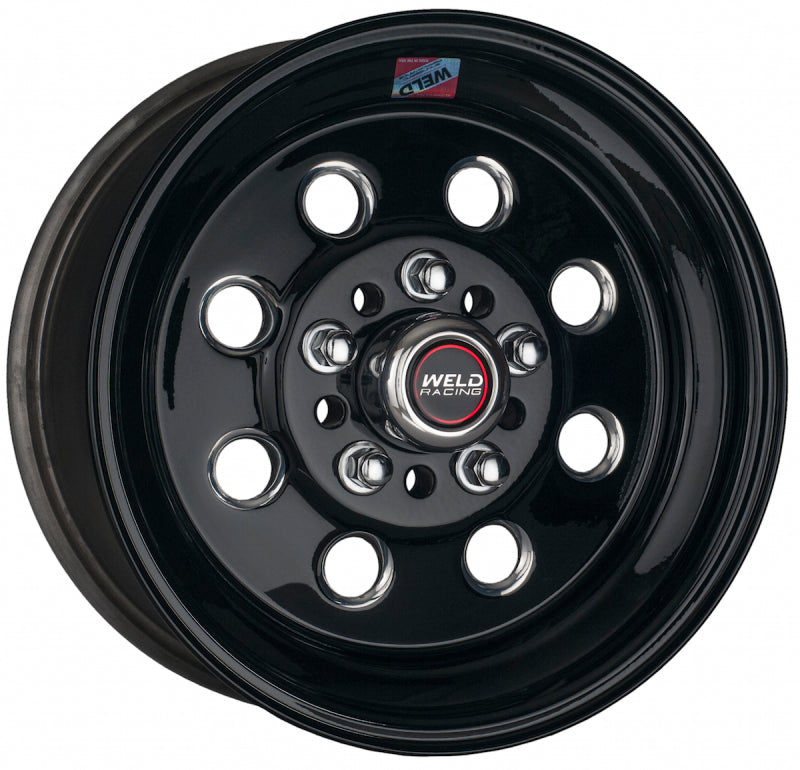 Load image into Gallery viewer, Weld Draglite 15x8 / 5x4.5 & 5x4.75 BP / 4.5in. BS Black Wheel - Non-Beadlock