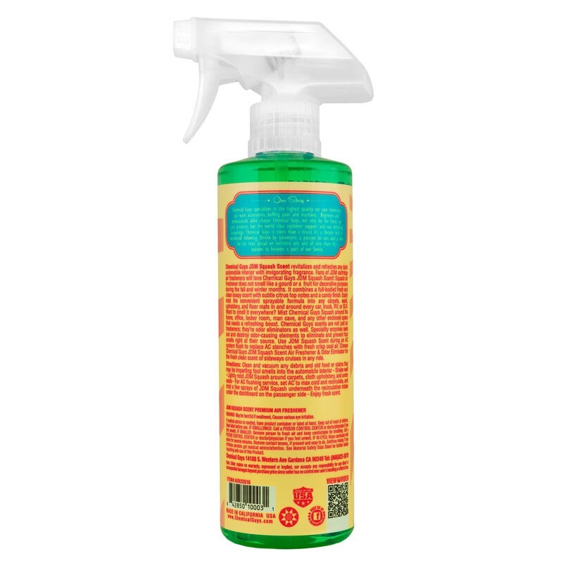Load image into Gallery viewer, Chemical Guys JDM Squash Air Freshener & Odor Eliminator - 4oz