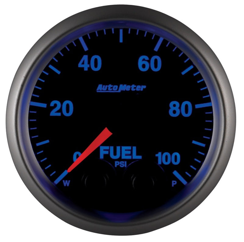 Load image into Gallery viewer, Autometer Elite 52mm 0-100 PSI Fuel Pressure Peak & Warn w/ Electronic Control Gauge