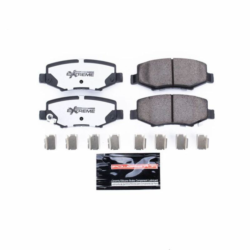 Load image into Gallery viewer, Power Stop 07-18 Jeep Wrangler Rear Z36 Truck & Tow Brake Pads w/Hardware