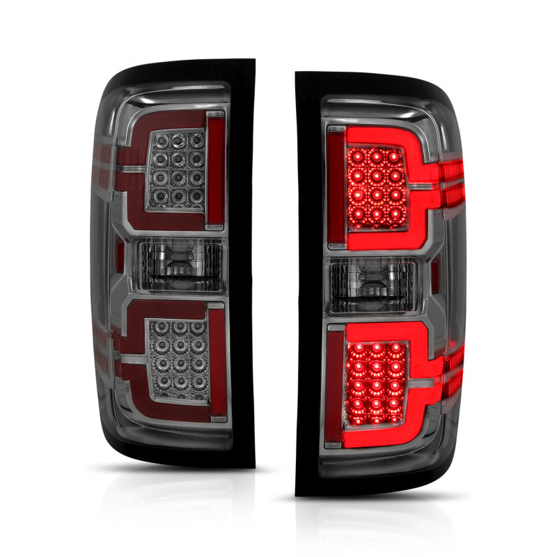 Load image into Gallery viewer, ANZO 2014-2018 Chevy Silverado 1500 LED Taillights Smoke