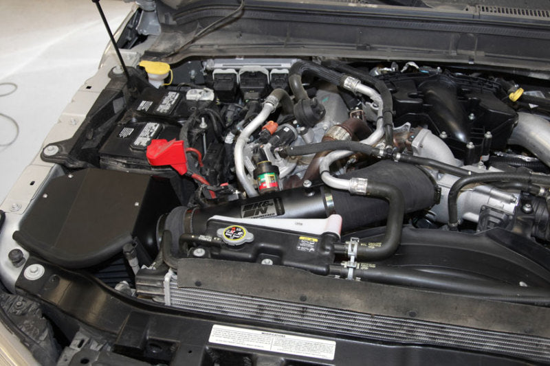 Load image into Gallery viewer, K&N 11-13 Ford F250/F350/F450/F550 Super Duty 6.7L V8 DSL Black Performance Intake Kit