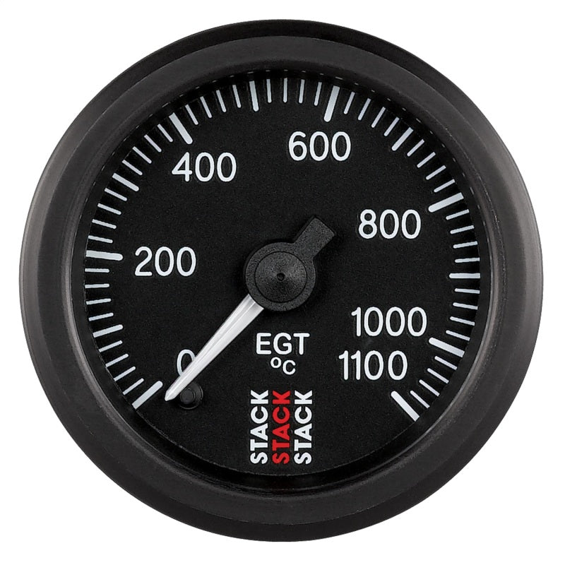 Load image into Gallery viewer, Autometer Stack 52mm 0-1100 Deg C Pro Stepper Motor Exhaust Gas Temp Gauge - Black
