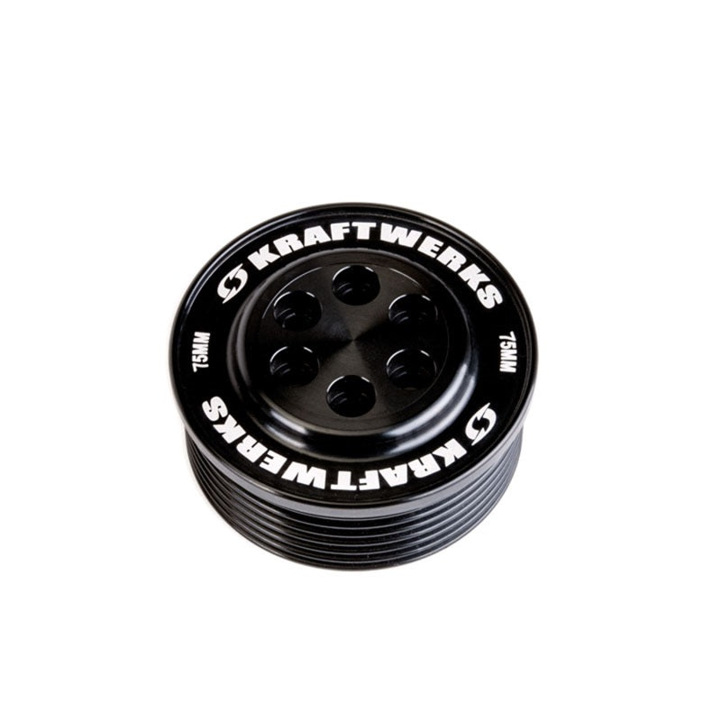 Load image into Gallery viewer, KraftWerks Supercharger Pulley - 75mm 7 Rib