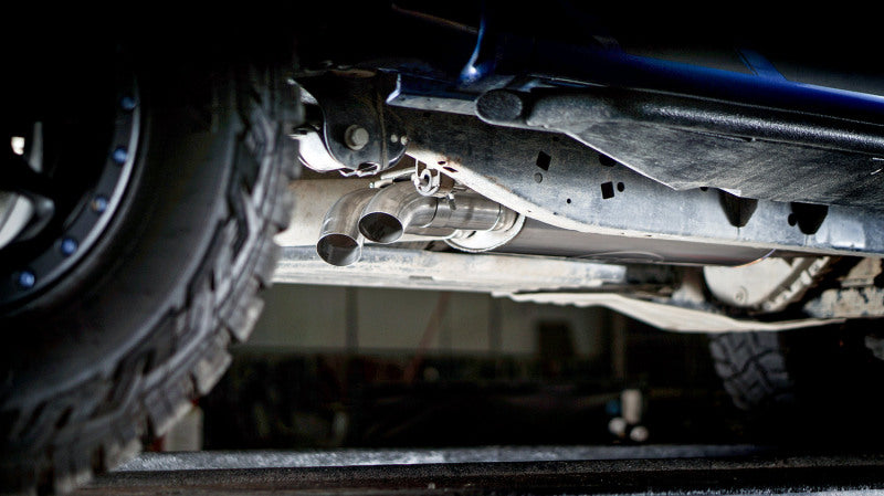 Load image into Gallery viewer, Stainless Works 2011-14 Ford F-150 Raptor Exhaust X-Pipe Resonator Dump In Front Of Rear Axle