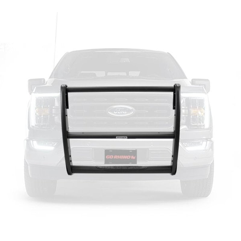 Load image into Gallery viewer, Go Rhino 18-20 Ford F-150 (Excl. APA/ACC Models) 3100 Series StepGuard Center Grille ONLY - Tex. Blk