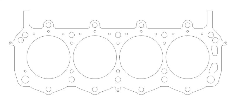 Load image into Gallery viewer, Cometic Ford Man-O-War 6 Bolt 10 Degree Heads 4.180in Bore .040in MLS Head Gasket