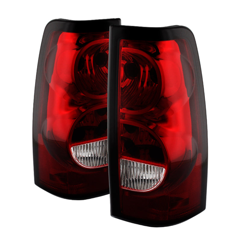 Load image into Gallery viewer, xTune Chevy Silverado 1500-2500-3500 03-06 OEM Style Tail Lights Red Clear ALT-JH-CS03-OE-RC
