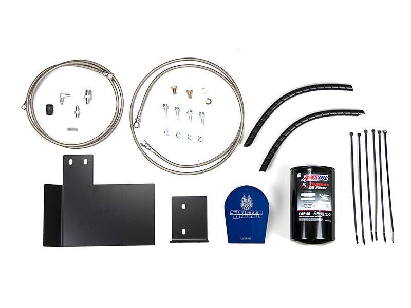 Load image into Gallery viewer, Sinister Diesel 99-03 Ford 7.3L Bypass Oil Filter System