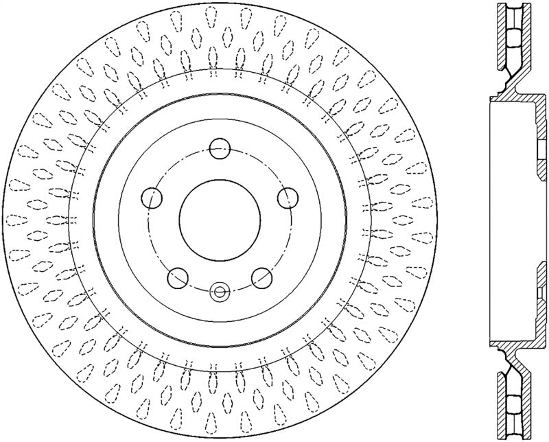 Load image into Gallery viewer, StopTech Slotted & Drilled Sport Brake Rotor
