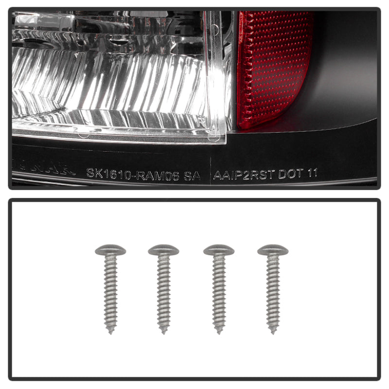 Load image into Gallery viewer, Spyder Dodge Ram 02-06 1500/Ram 2500/3500 03-06 LED Tail Light Black ALT-YD-DRAM02-LED-BK