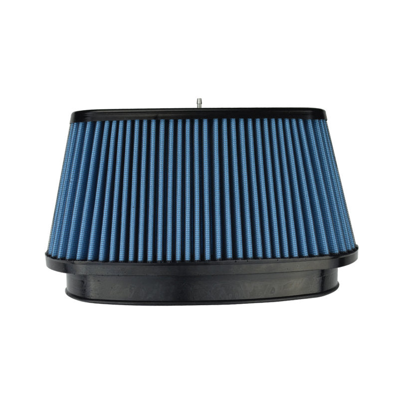 Load image into Gallery viewer, Injen NanoWeb Dry Air Filter 8.725x3.940 Oval neck/ 10.375x5.590 Base / 6.30 Tall w/Barb Fit
