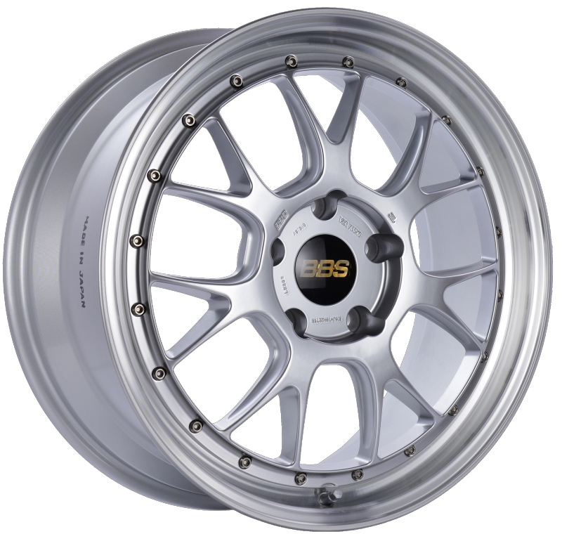 Load image into Gallery viewer, BBS LM-R 19x8.5 5x130 ET55 CB71.6 Diamond Silver Center Diamond Cut Lip Wheel