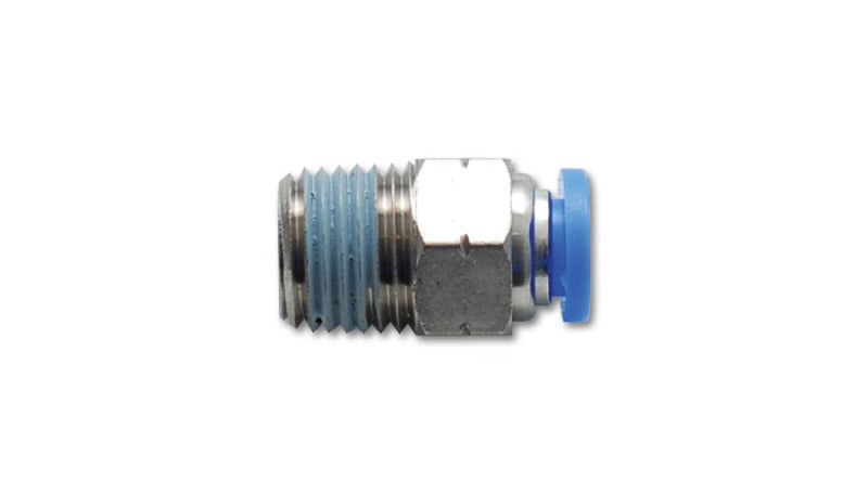 Load image into Gallery viewer, Vibrant Male Straight Fitting for 3/16in OD Tubing (1/8in NPT Thread)