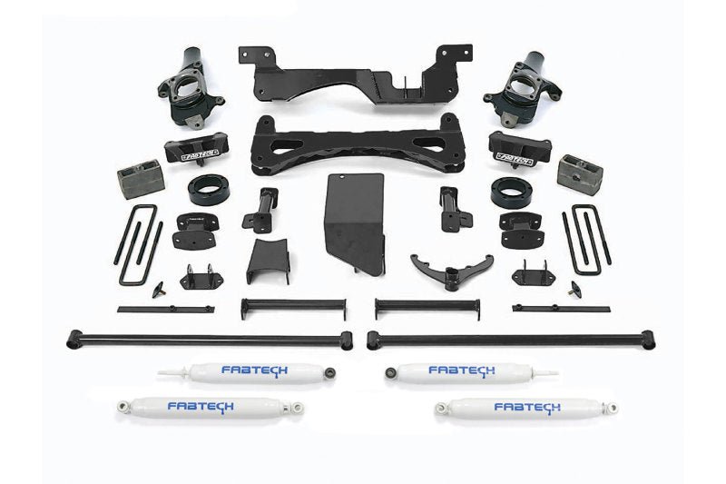 Load image into Gallery viewer, Fabtech 01-10 GM C/K2500HD 6in Perf Sys w/Perf Shks