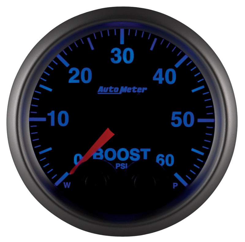 Load image into Gallery viewer, Autometer Elite 52mm 0-60 PSI Boost Peak & Warn w/ Electronic Control Gauge