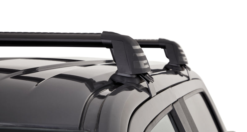 Load image into Gallery viewer, Rhino-Rack 04-08 Ford F150 Supercrew Vortex ROC25 Flush 2 Bar Roof Rack - Black