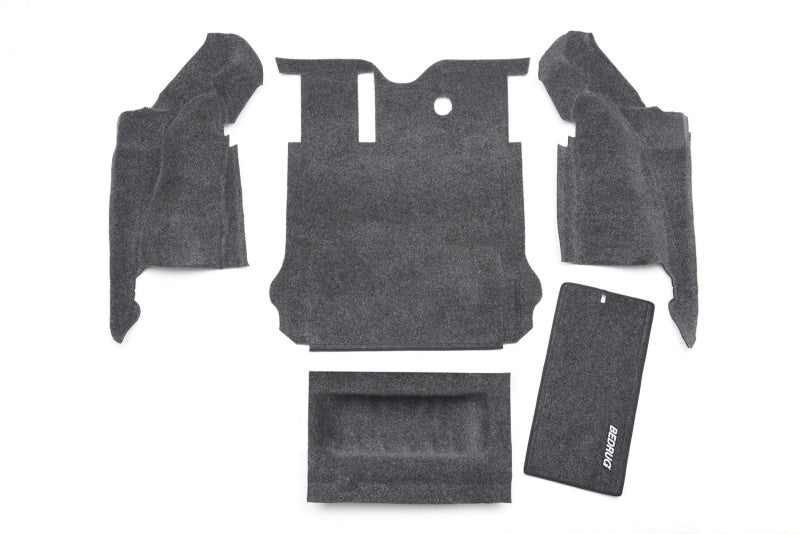 Load image into Gallery viewer, BedRug 07-10 Jeep JK Unlimited 4Dr Rear 5pc Cargo Kit (Incl Tailgate & Tub Liner)