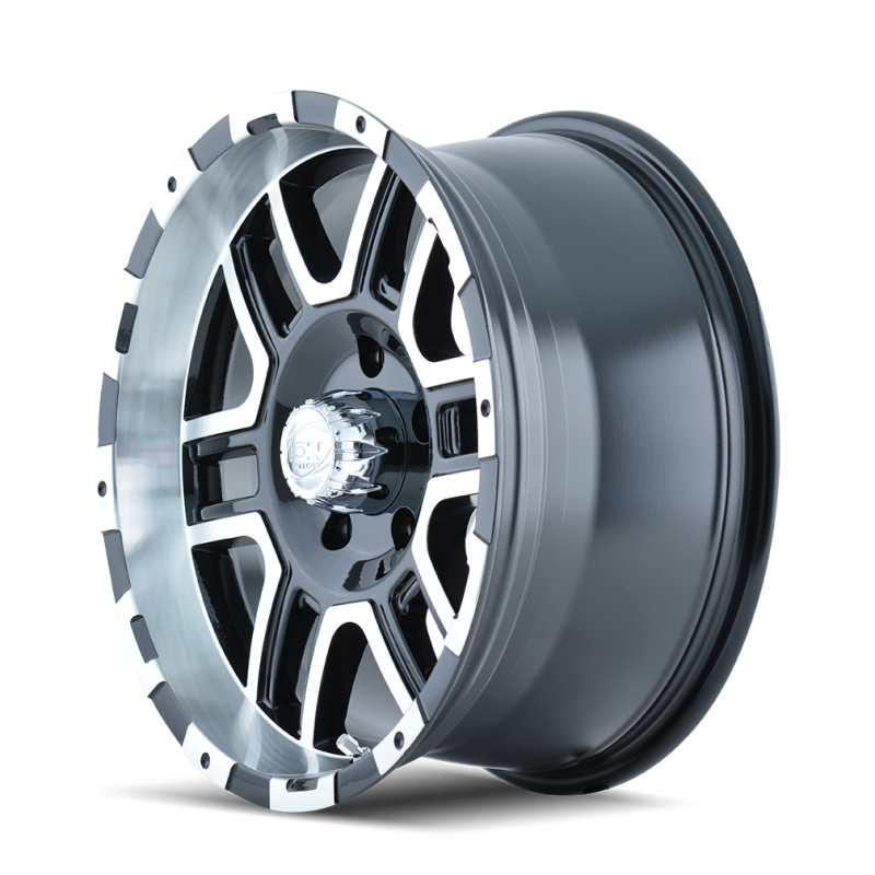 Load image into Gallery viewer, ION Type 179 17x8 / 5x135 BP / 10mm Offset / 87mm Hub Black/Machined Wheel