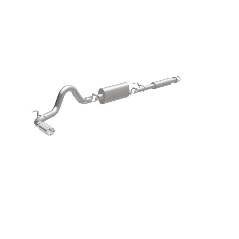 Load image into Gallery viewer, MagnaFlow Cat-Back 2016 Toyota Tacoma TRD 3.5L V6 SS 3in Single Pass Side Exit Rear 4in Tip